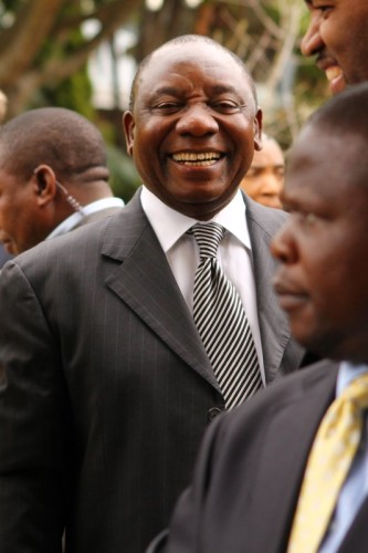 Mr Cyril Ramaphosa.