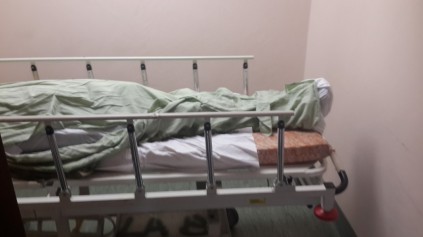 The decomposing body found at Rob Ferreira Hospital. 