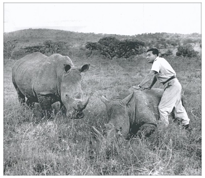 Dr Ian Player in 1957