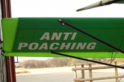The Sabie Game Reserve's anti-poaching plane.