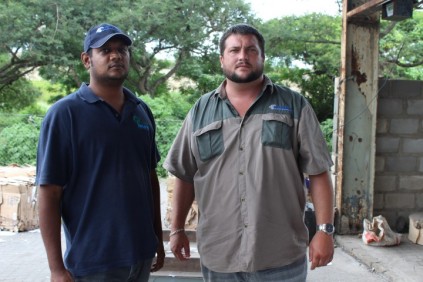 Rayman Vinesh, Greens Recycle and Reynard De Jager, Interwaste Environmental Solutions