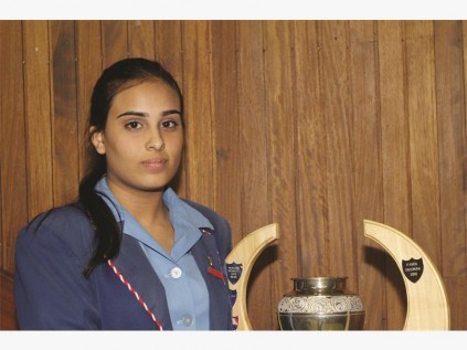 Hot on his heels is the 2014 dux learner. It's also the English home language paper that kept her from reaching her goal of seven distinctions, missing it by 10 per cent. She still achieved an average of 85,6 per cent, with distinctions in Afrikaans (85), mathematics (84), life orientation (85), accounting (96), business studies (89) and physical science (90). She wants to be a chartered accountant and has been accepted to Wits to study BCom accounting.