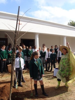 Arbor Day 2014 with Mrs Greenbody