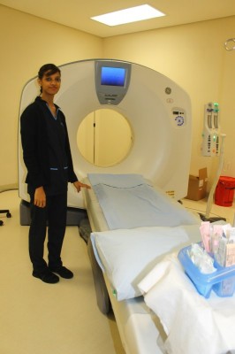 Radiographer Ms Sanah Essop.