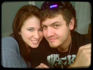 Samantha as a brunette. Mr Werner Janse van Vuuren is next to her in this photo.