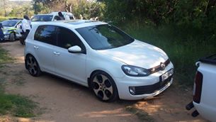 One of the vehicles recovered.