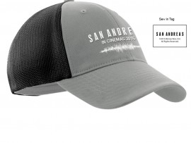 san andreas movie merchandise Mesh Back Hat