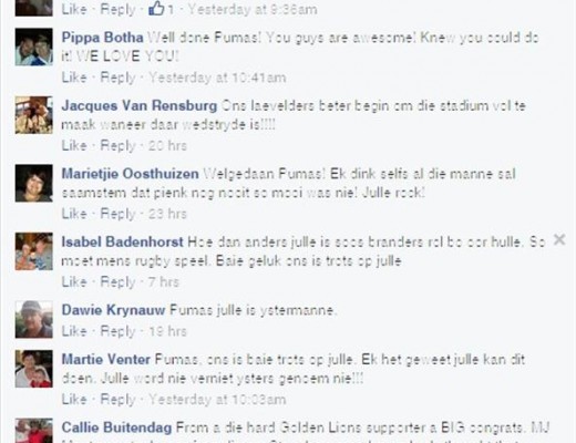 sosiale media comments 