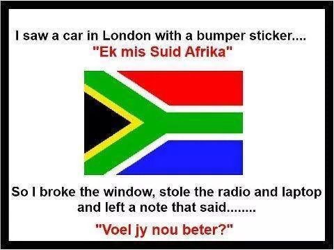 only in South Africa