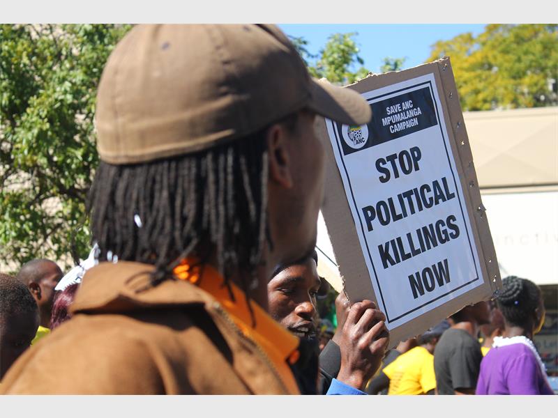 Save ANC Mpumalanga march