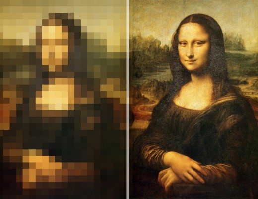 If Mona Lisa can't pull off a pixelface, nobody can. (needabanner.co.uk)
