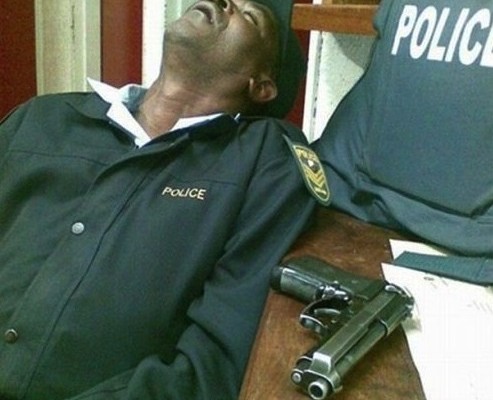 Policemen are urged not to fall asleep in Machadodorp's police station, as the poltergeist might just wake them.