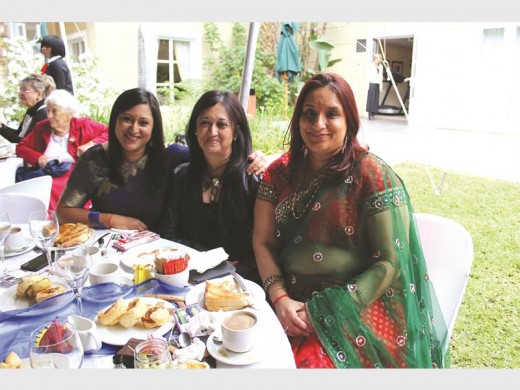 Beena Narotam, Nutan Kooverjee and Asha Hargoven.