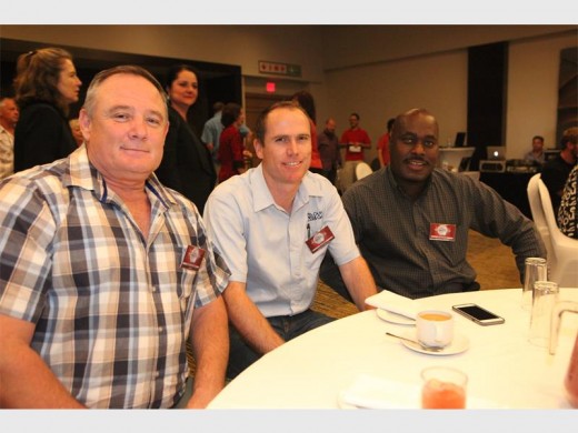 Vernon Lancaster, Alec Blair and Oscar Molape.