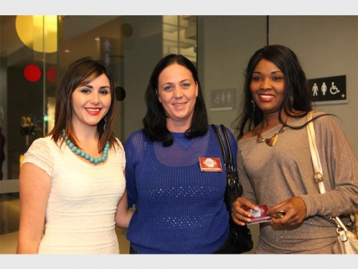 Bianca Rennison, Beryl Brickhill and Fridah Lawrence.