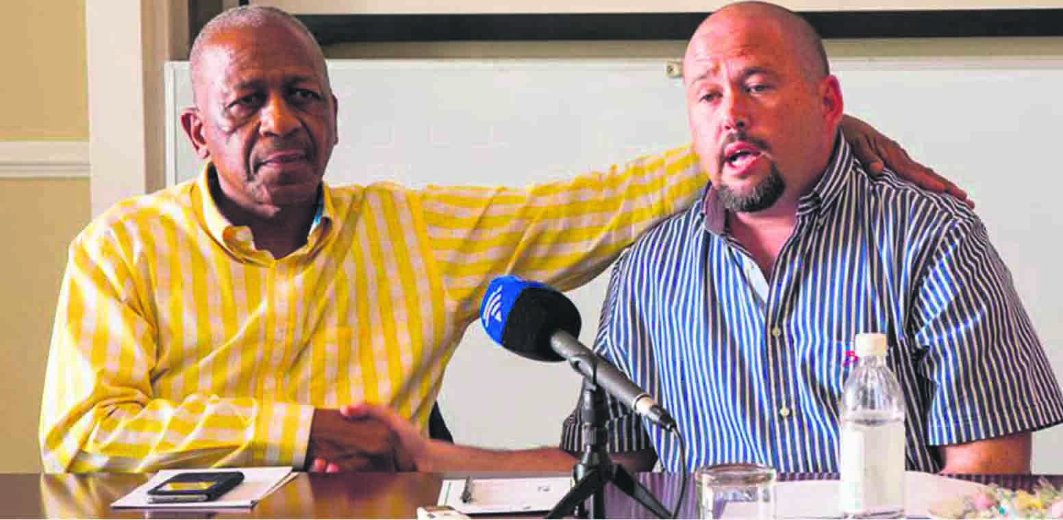 Dr Mathews Phosa and Mr Jan Venter