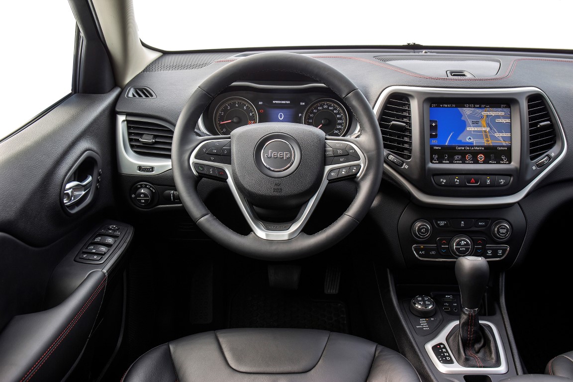 The all-new 2014 Jeep Cherokee Trailhawk model with the standard