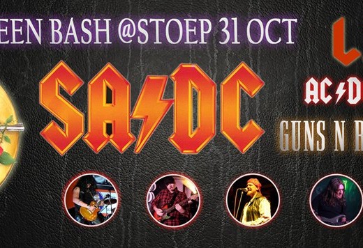 Stoep's Guns 'n Roses tribute show, featuring Jonathan Peyper and the Guns 'n Posers.