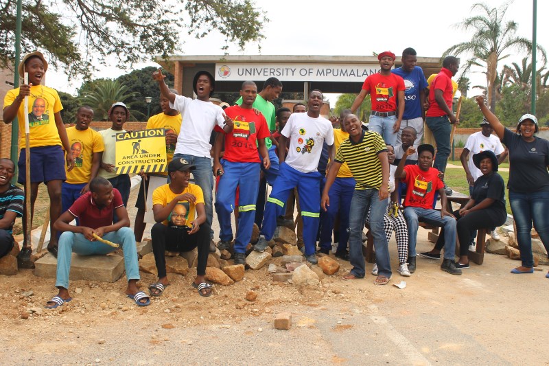 University of Mpumalanga proest #feesmustfall