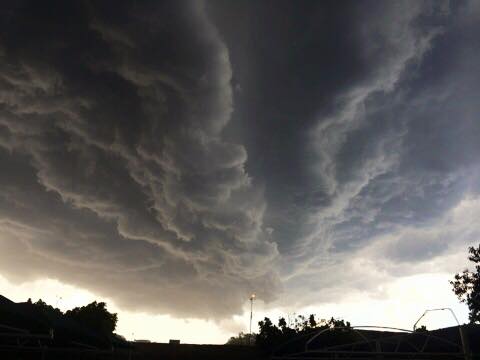 Clouds over Mbombela - Photo by Carlo Engelbrecht