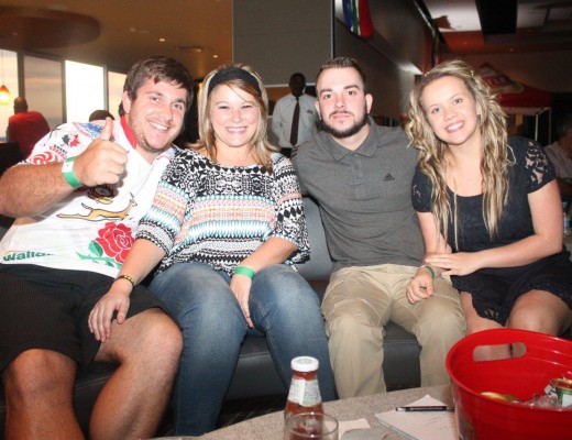 Diwan and Elrika Muller with Morne and Jeandre Prinsloo. 