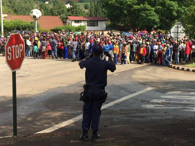 Sabie protest