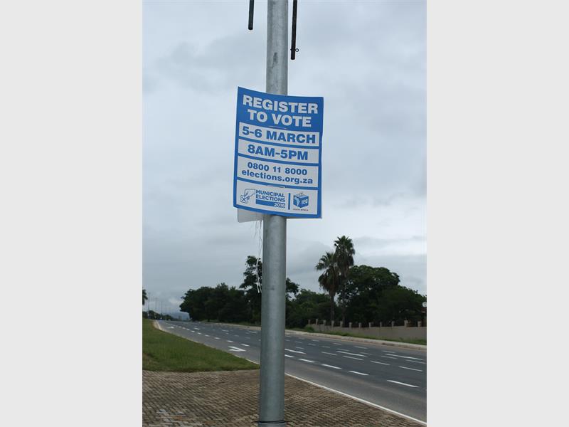 IEC voter registration posters