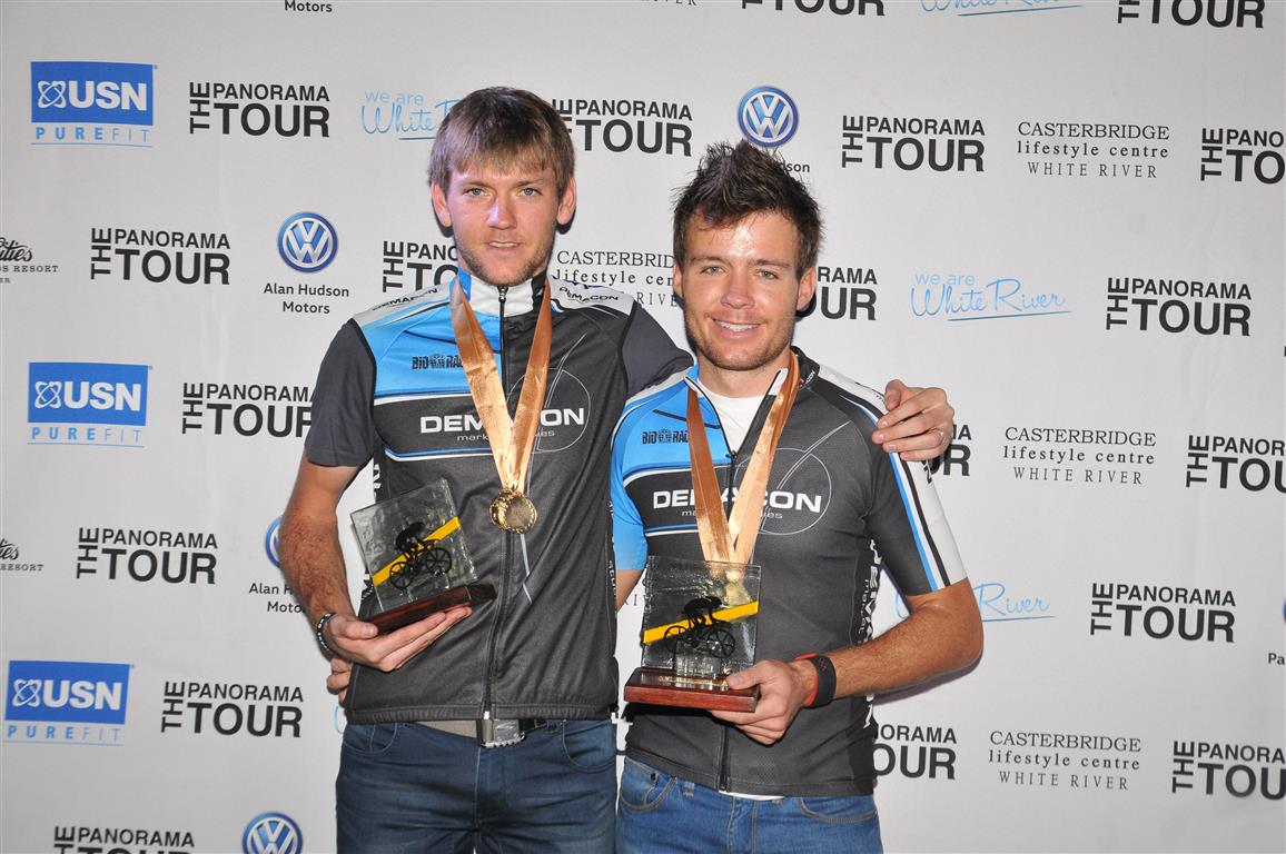 Adolp Krige and Barend Burger. 