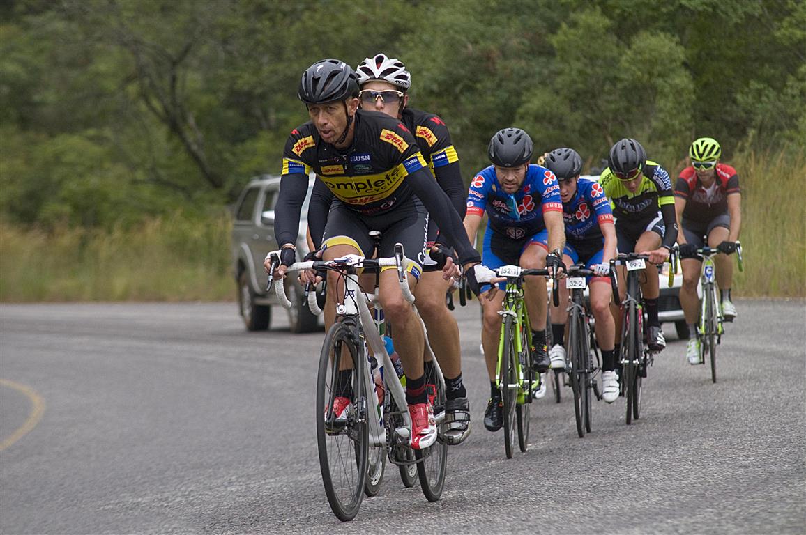 Day 2 Tandem Leaders Sam de Swardt and Brandon Downes.