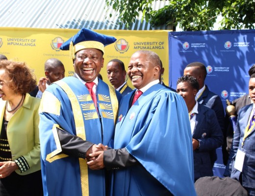 Mr Cyril Ramaphosa and Mr David Mabunda.