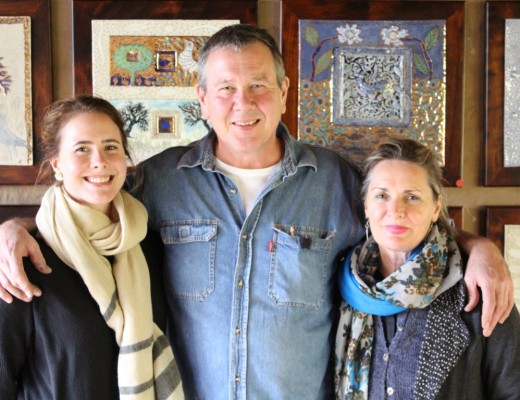 Nina, Anton and Hanlie Bosch.