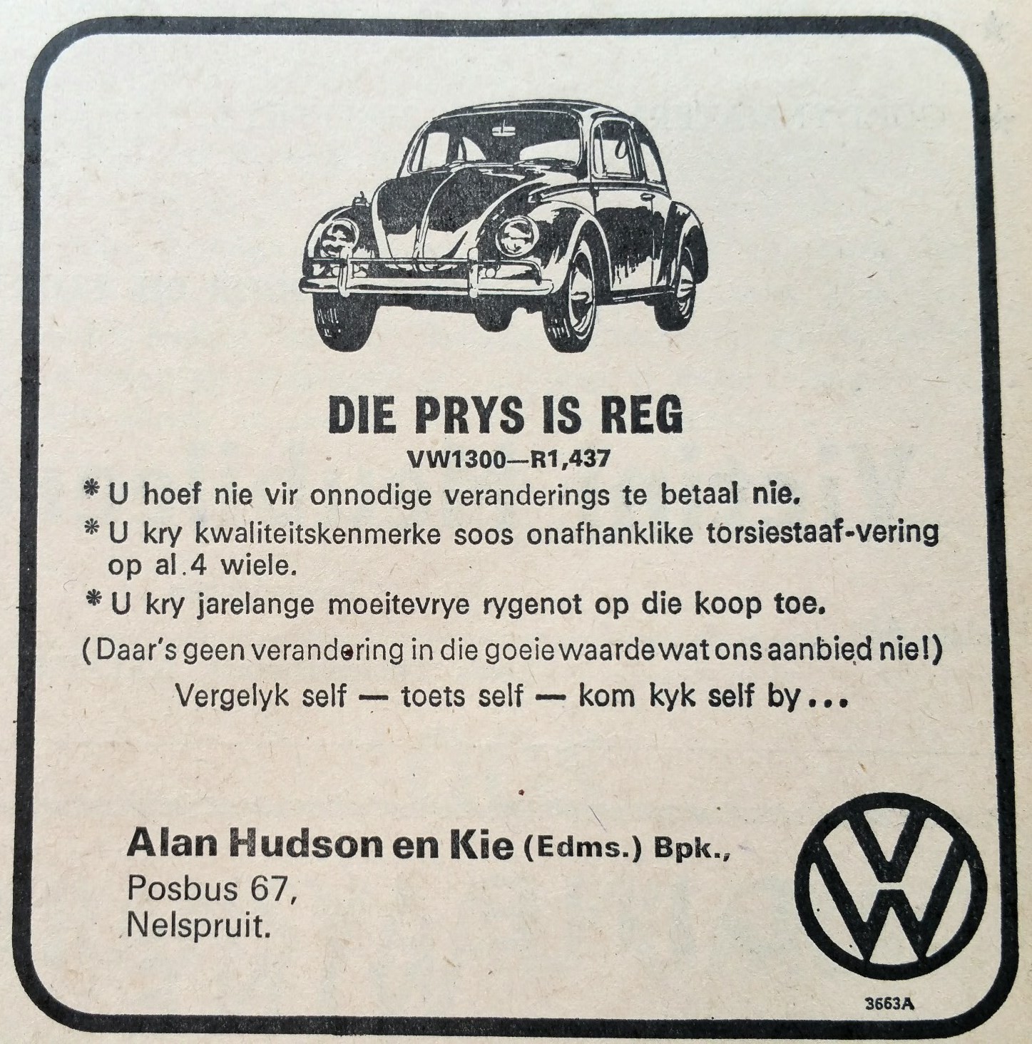 Volkswagen Beetle 1967