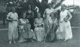 When everyone could play a musical Instrument. Here are some musical Nelspruit girls attending the Loretta Convent in Lydenburg.