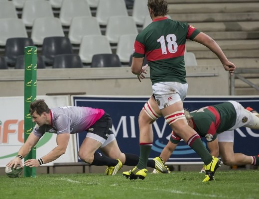 Tyler Fisher scores for the Steval Pumas. Photo Riaan Swanepoel.