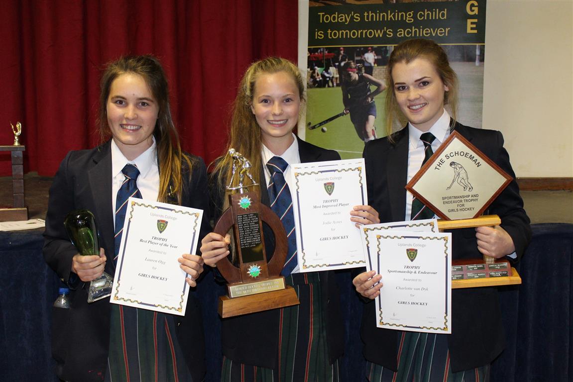 Girls Hockey Trophy Winners (Medium)