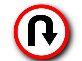 u turn
