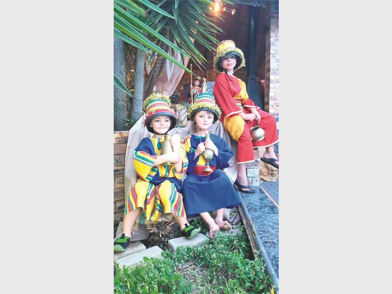 Luan Wessels, Reon Swart en Jamie Doncaster.