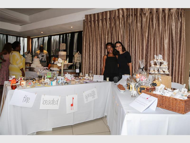 Ms Bridget Ola and Ms Claudia Banks.  Photo: Elma Slabbert / Elma Photography