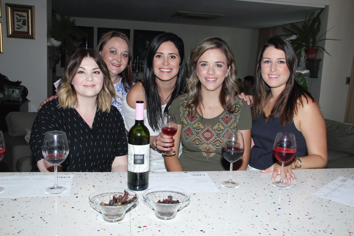 Natasha Coetzee, Jessica Gunn, Estee Prozesky, Simone de Swardt and Candice Streak