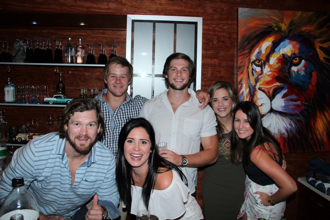 Lambert Groenewald, Nardus van der Walt, Tyler Fisher, Simone de Swardt and Candice Streak