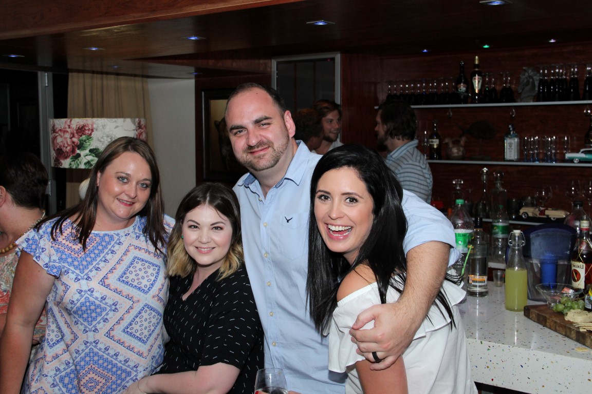 Jessica Gunn, Natasha and JL Coetzee with Estee Prozesky