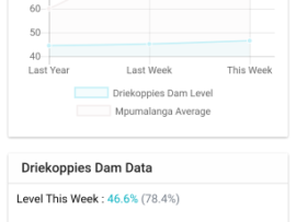 Mpumalanga Dam Levels
