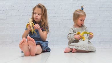 B is for bananas – and they’re super good kids!