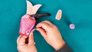 Get crafty: Make a toilet roll fish