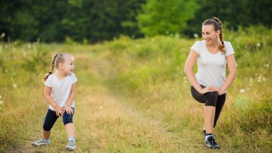 How to workout at home with your kids around