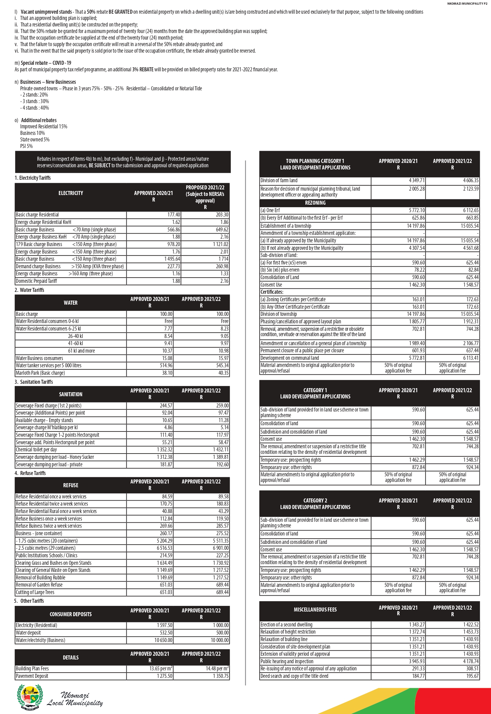 Nkomazi Local Municipality releases new municipal property rates ...