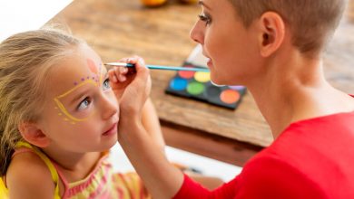 Creepy Halloween make-up ideas kids will love