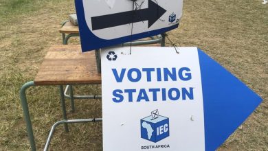 Vote sign