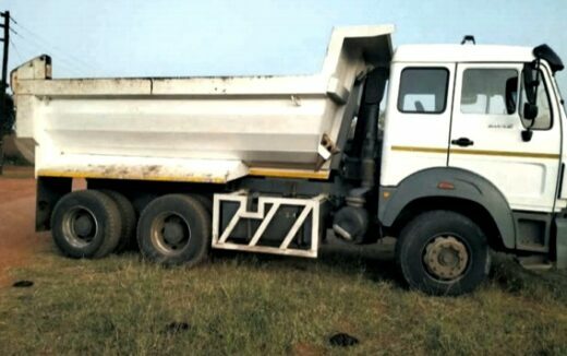 A confiscated truck.