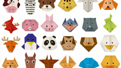 Learn how to make a cute cat origami finger puppets